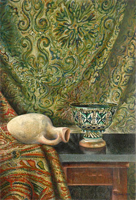Jug with Asian Vase